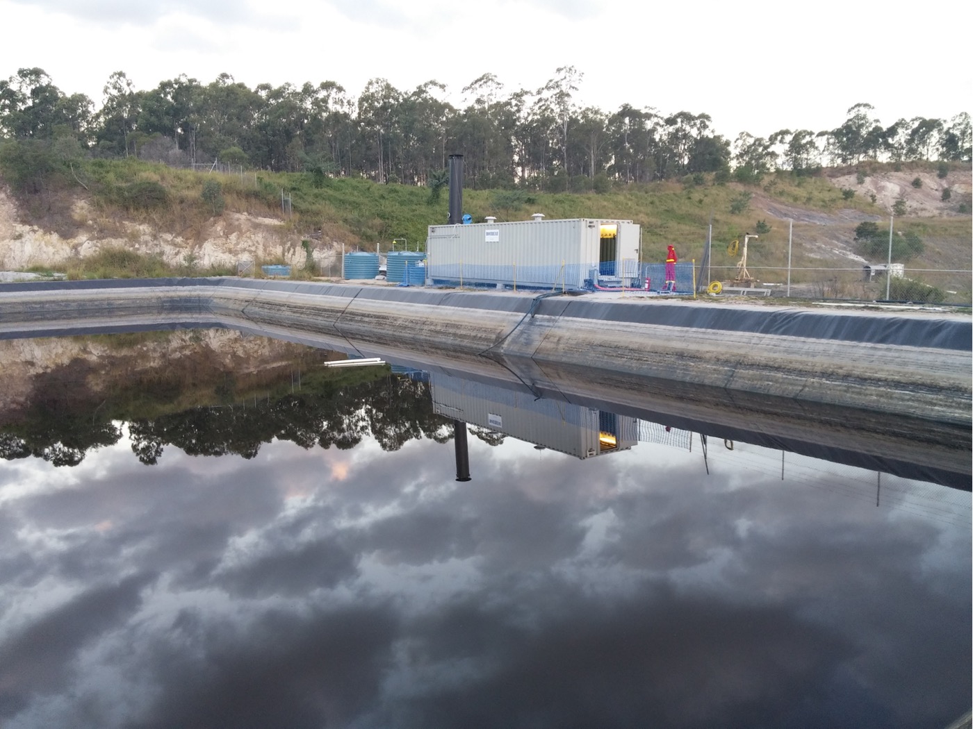 Containerized ROTREAT water treatment reference